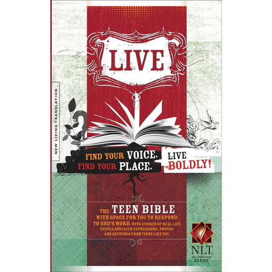 NLT-Live: Holy Bible Paperback