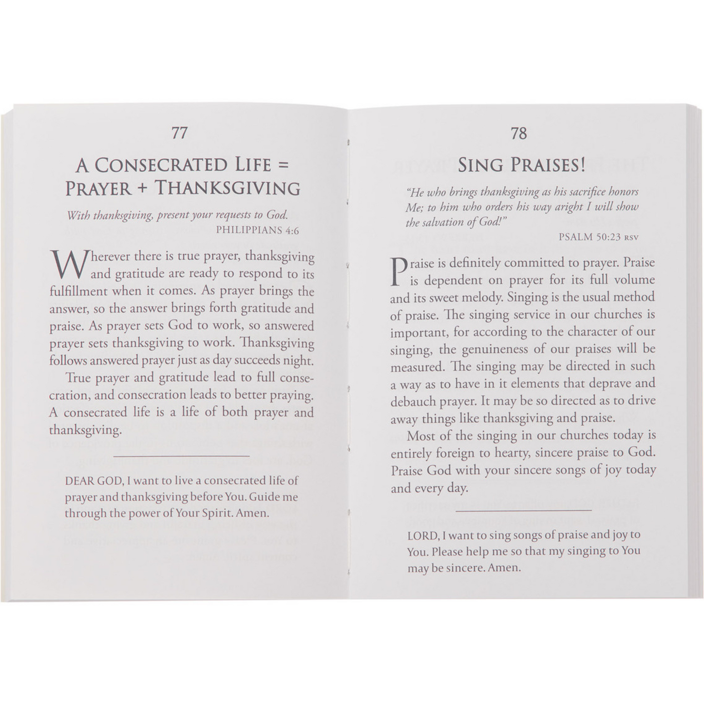 Mini Devotions: Living A Life of Prayer