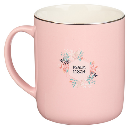 Ceramic Mug - My Strength and My Song, Ps 118:14 (MUG937)