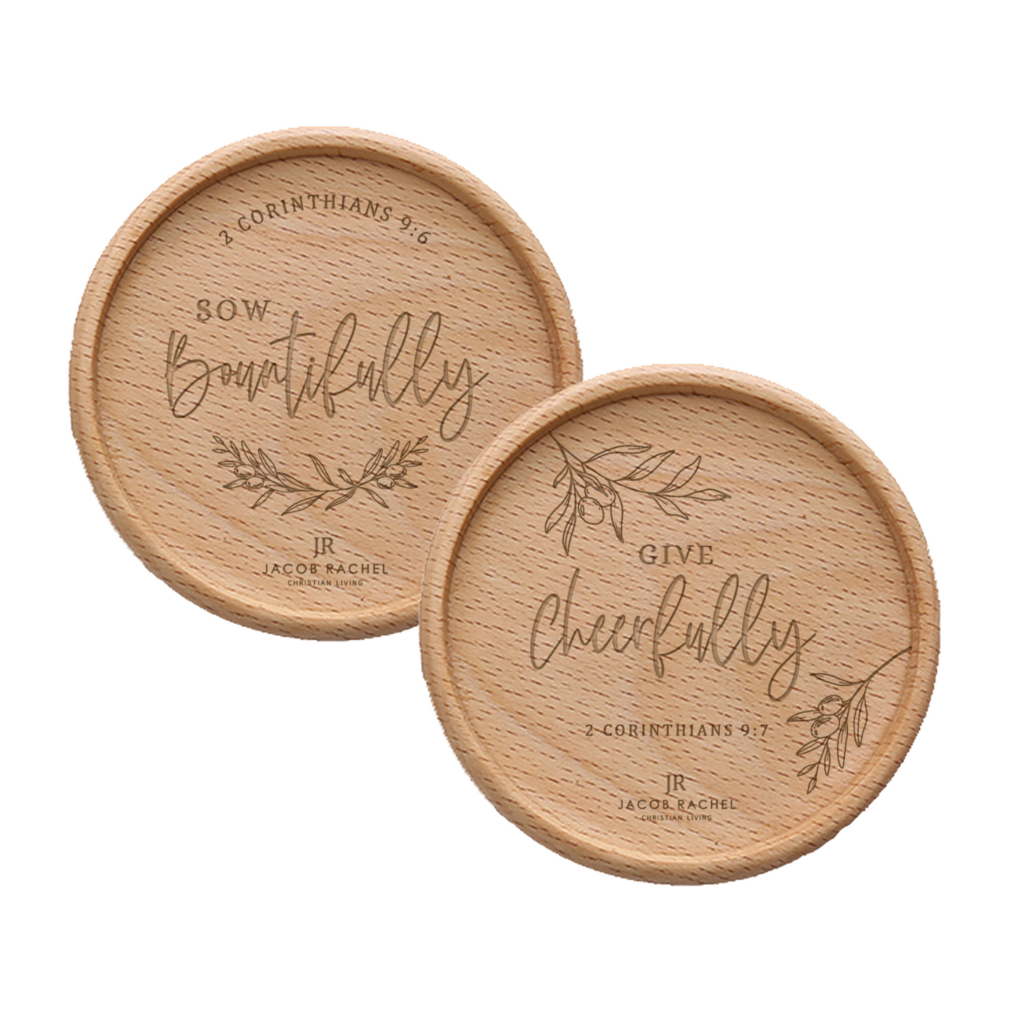 Wooden Coasters (Set of 2)