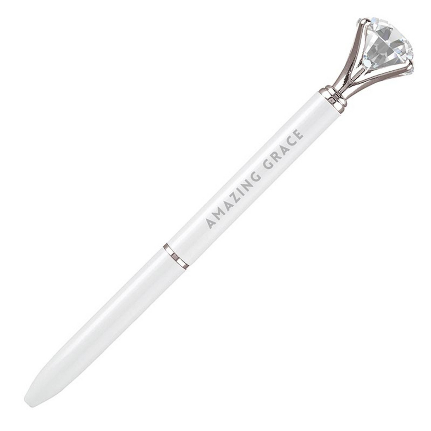 Gem Pen - White Spring (J0767)