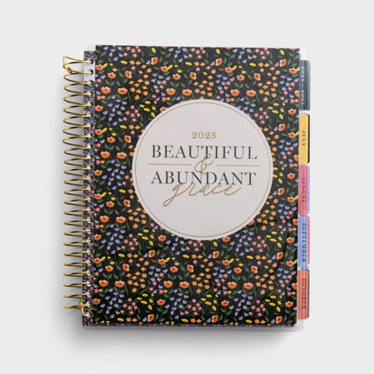 2024-2025: 18Mth Agenda Planner - Beautiful & Abundant Grace (U1748)