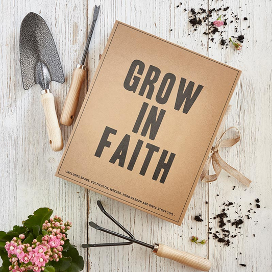 Garden Tool Box - Grow In Faith (L0010)