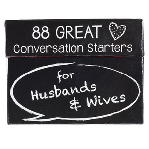 88 Great Conversation Starters For Husbands & Wives (CVS002)
