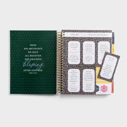 2024-2025: 18Mth Agenda Planner - Beautiful & Abundant Grace (U1748)