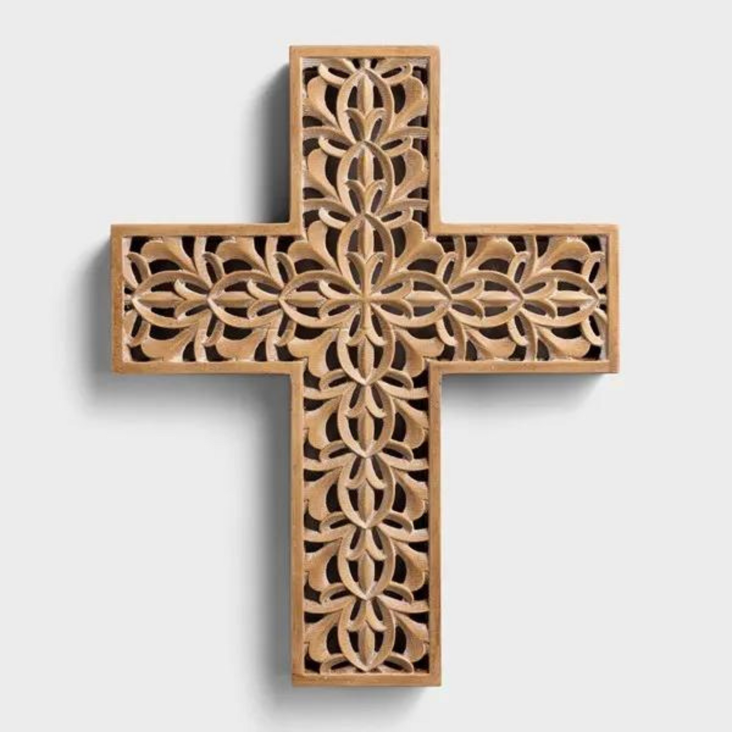 Carved Wall Cross (J8312)