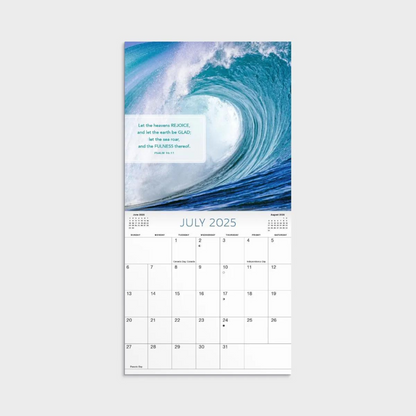 2025 Mini Wall Calendar - Bible Verses (U2091)