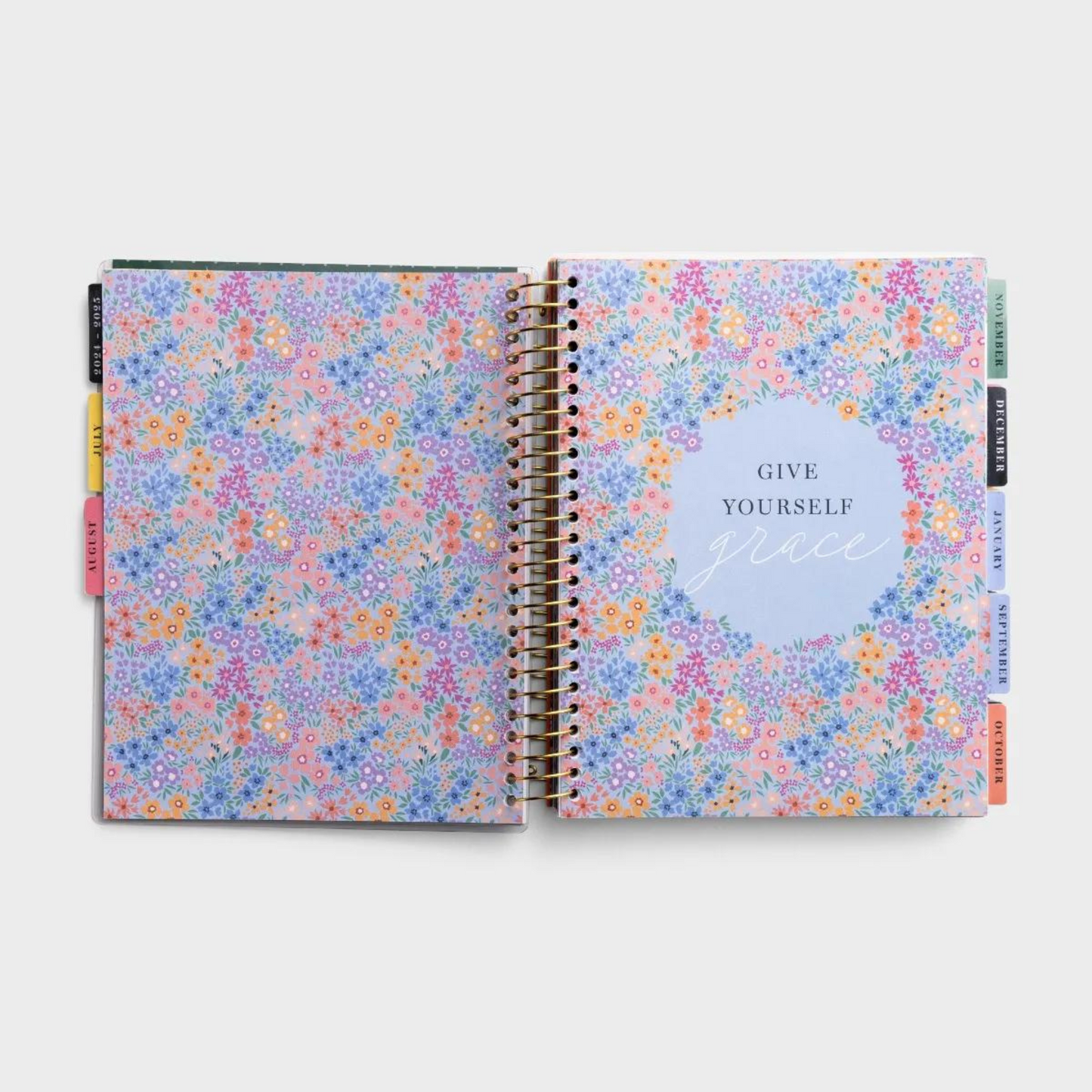 2024-2025: 18Mth Agenda Planner - Beautiful & Abundant Grace (U1748)