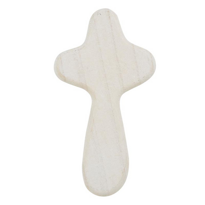 Wooden Hand Held Cross - Assorted