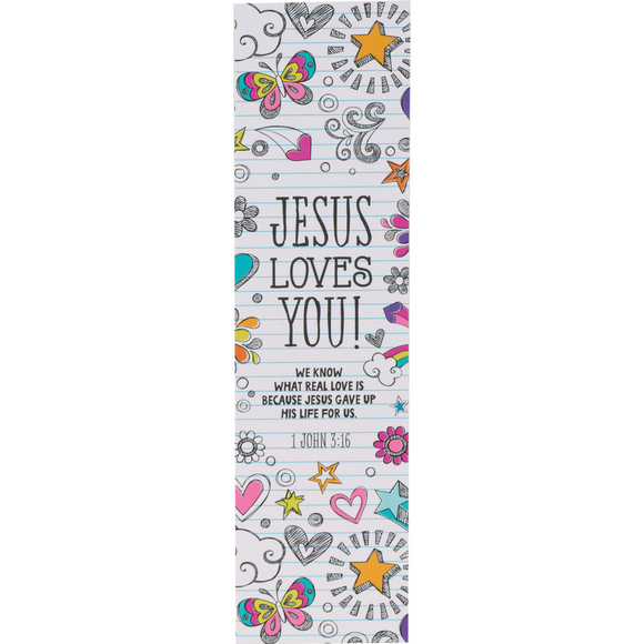 Jesus Loves You - Teacher Bookmark Set (BMP132)