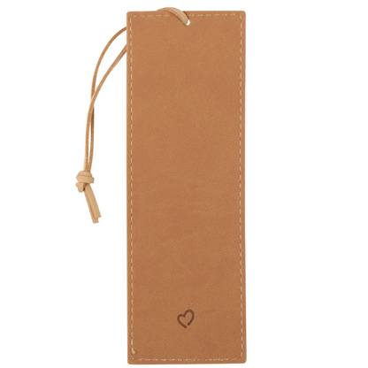 Leather Bookmark - In All Things Give Thanks (BMF132)