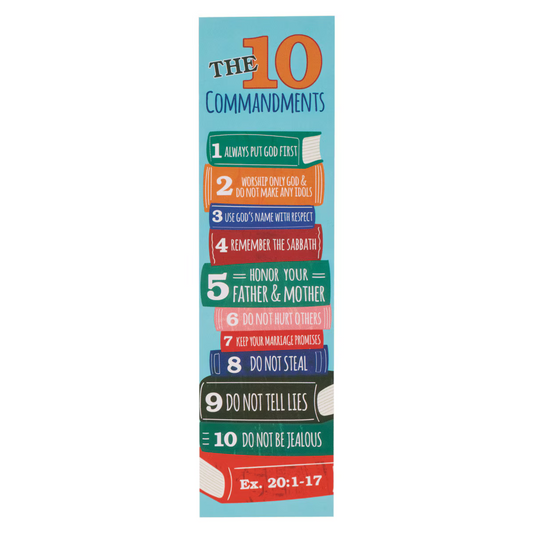 Teacher Bookmark Set - The Ten Commandments (BMP121)