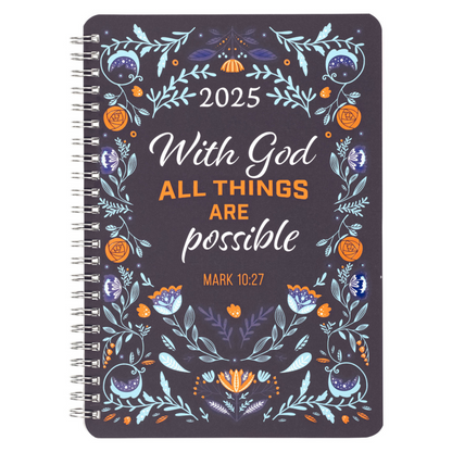 2025 Wirebound Daily Planner