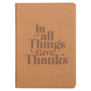 Leather Journal - Give Thanks (JL600)