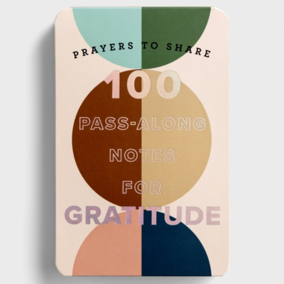 Prayers to Share: 100 Pass-Along Notes for Gratitude (#J9320)