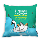 Strength & Honour - A Mother comforts - Cushion Cover