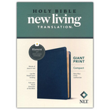 NLT Compact Giant Print Bible, Filament Enabled Edition, LeatherLike