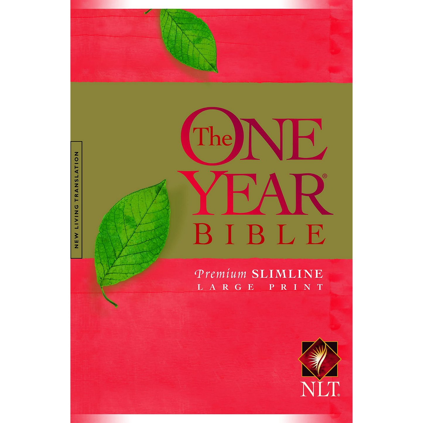 NLT One Year Bible - Premium Slimline (Large Print) - Softcover