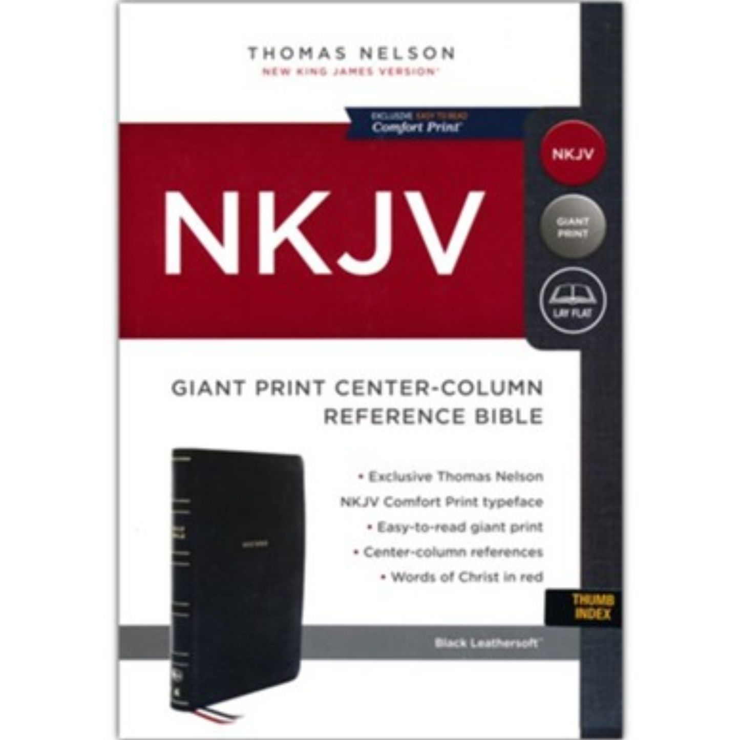 NKJV Center-Column Reference Bible, Giant Print