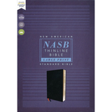 NASB 95 Thinline Bible, Large Print, Bonded leather,  Black