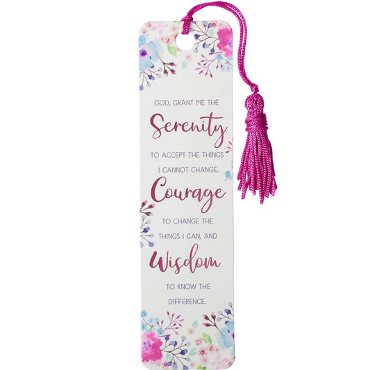 Serenity Prayer - Bookmark with Tassel (TBM119)