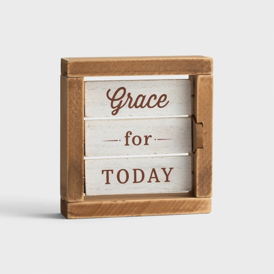 Tabletop Décor - Grace For Today (Reversible - #J3868)