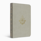 ESV - Compact Bible, Warm Gray