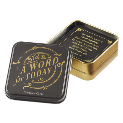 Scripture Cards In A Tin - A Word for Today (TIN025)