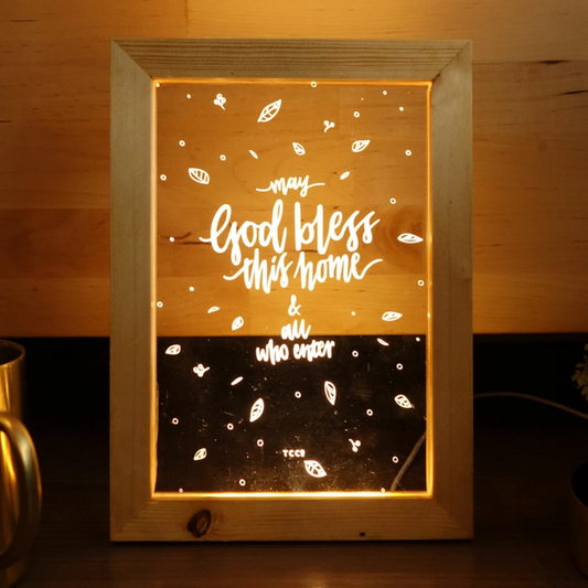 Night Light - May God Bless This Home